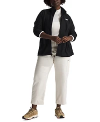 The North Face Women's Plus Colorblocked Zip-Front Glacier Fleece Jacket