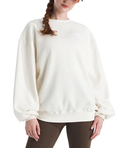 The North Face Women's Evolution Oversized Crewneck Fleece Sweatshirt