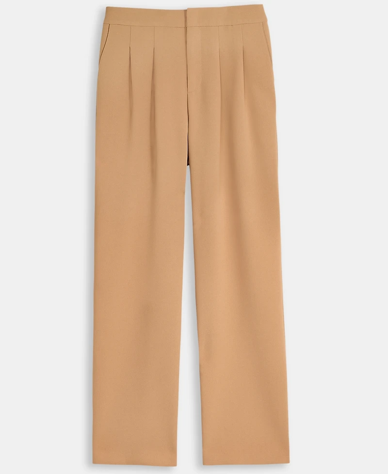 On 34th Women's High-Rise Crepette Trouser Pants, Macy's Exclusive