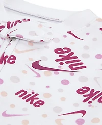 Nike Baby Girls or Boys Printed Footed Coverall