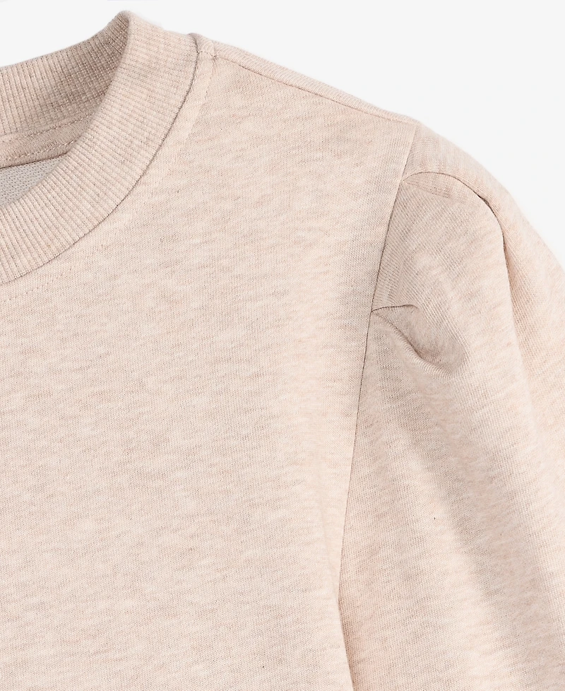 On 34th Women's Puff-Sleeve French Terry Sweatshirt, Macy's Exclusive