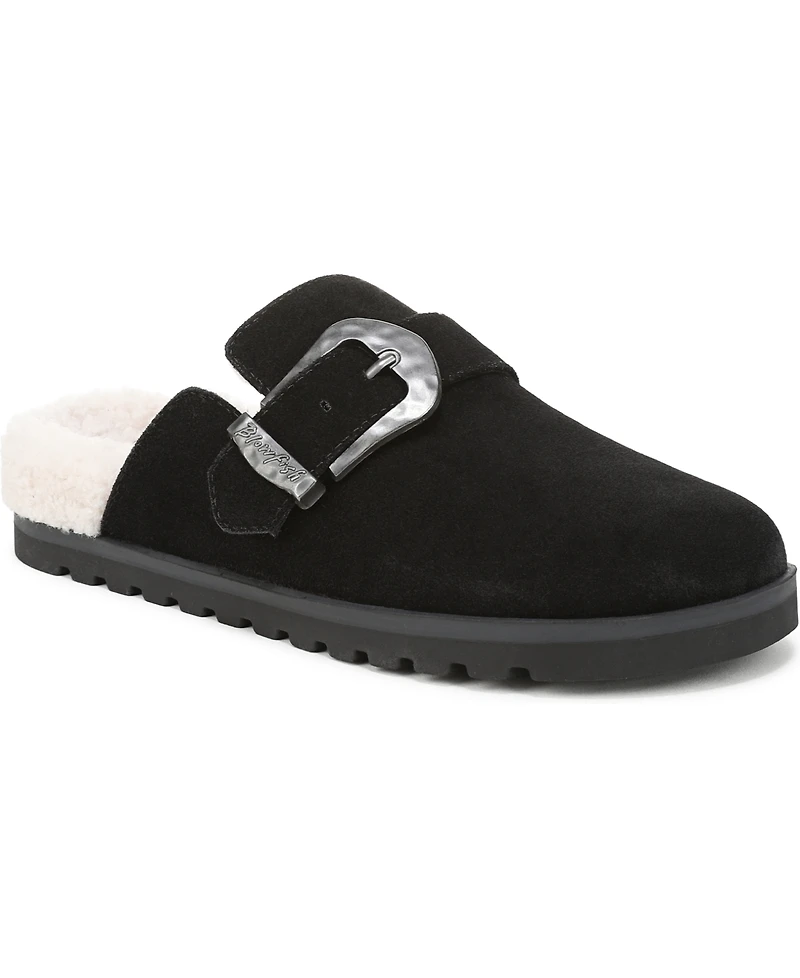 Blowfish Malibu Women's Sienna Cozy Round Toe Slip On Flat Clogs