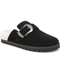 Blowfish Malibu Women's Sienna Cozy Round Toe Slip On Flat Clogs