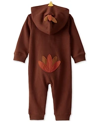 Carter's Baby Turkey Hooded Thermal Jumpsuit