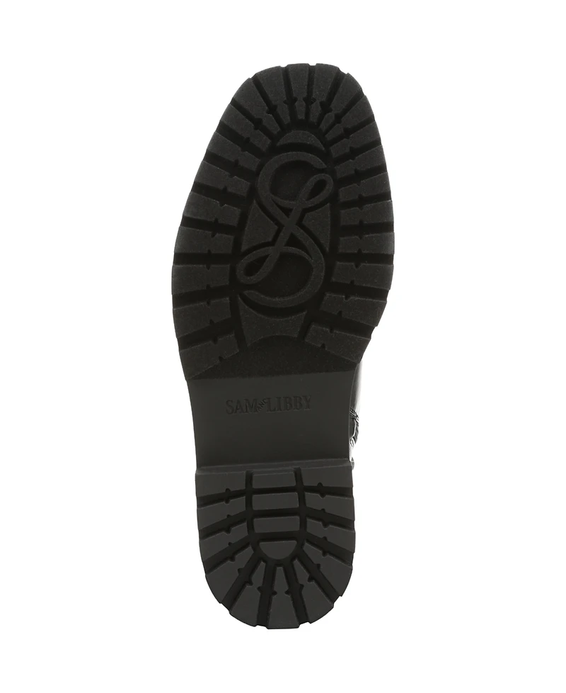Sam and Libby Women's Oak Lug Sole Booties
