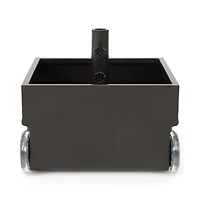 150 Pounds Patio Umbrella Base Stand Wheels Planter Outdoor