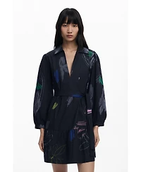 Desigual Women's Short shirt dress