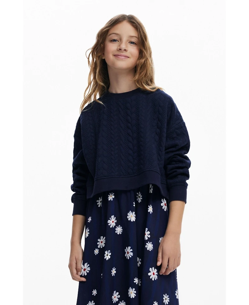 Desigual Girls Girls's 2-in-1 floral dress