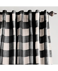 Elrene Home Fashions Grainger Buffalo Check Blackout Window Curtain