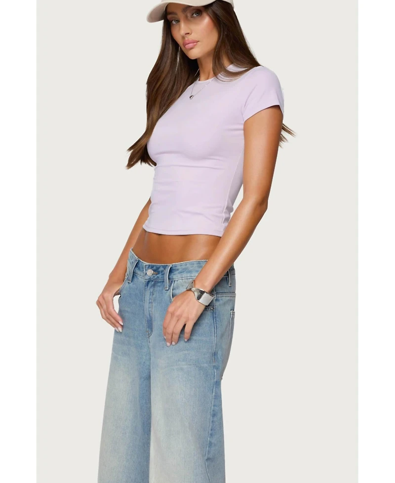 Edikted Women's Tay Short Sleeve Top