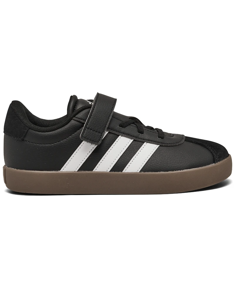 adidas Little Kids Vl Court 3.0 Fastening Strap Casual Sneakers from Finish Line