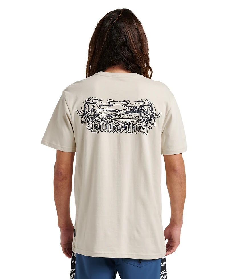 Quiksilver Men's Backyard Short Sleeve T-Shirt