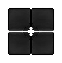 4 Pieces 13L Cantilever Offset Patio Umbrella Base with Easy-Fill Spouts