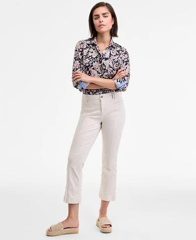 Nautica Jeans Women's Stretch Twill Demi Bootcut Pant