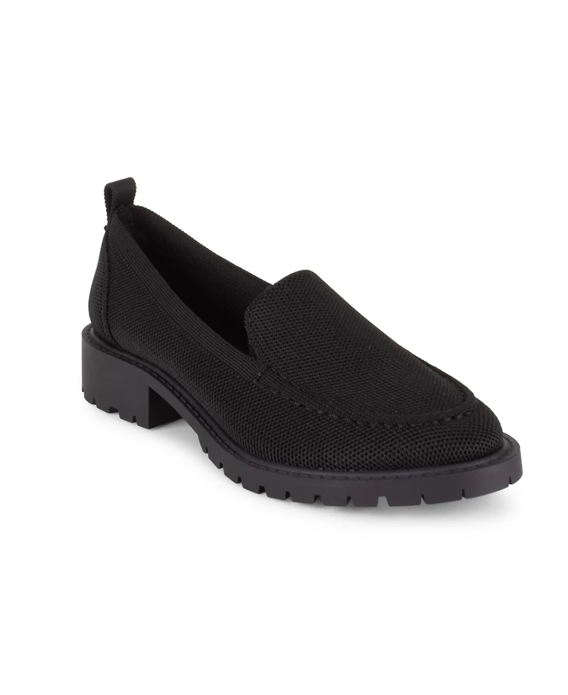 Tahari Women's Siena Knit Slip-On Loafers