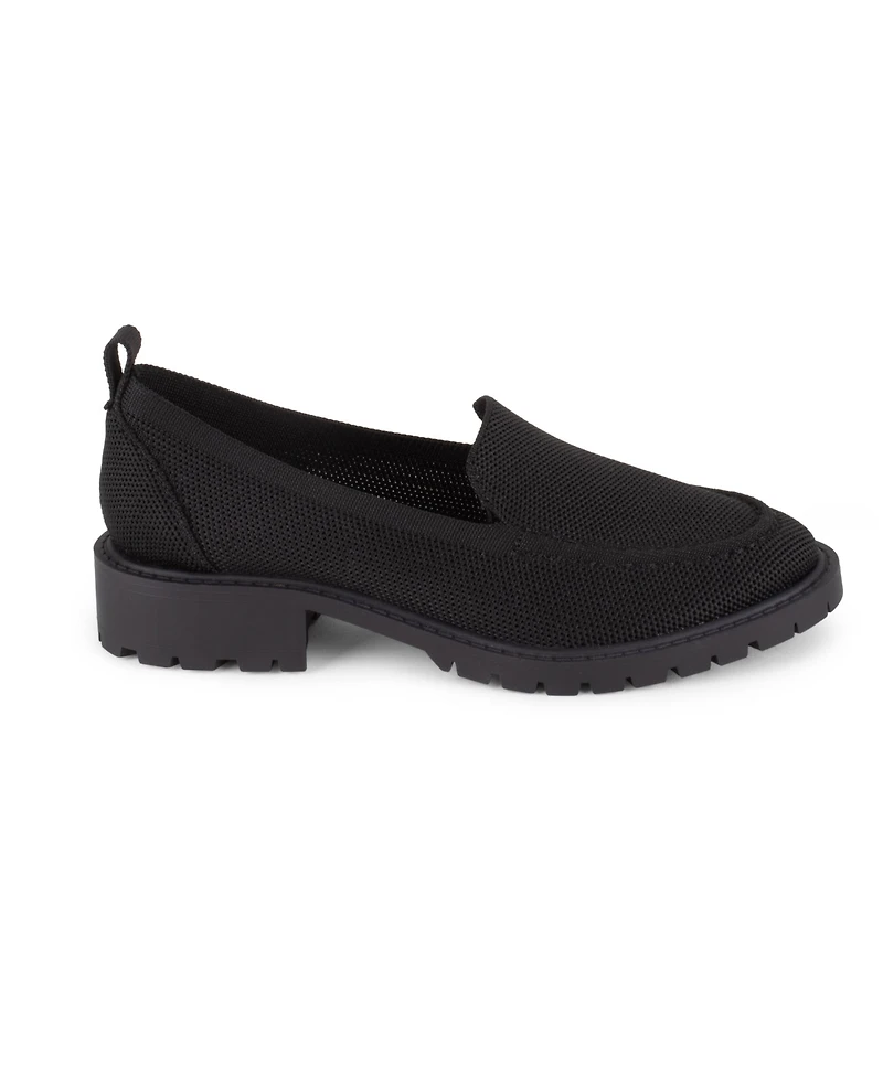 Tahari Women's Siena Knit Slip-On Loafers