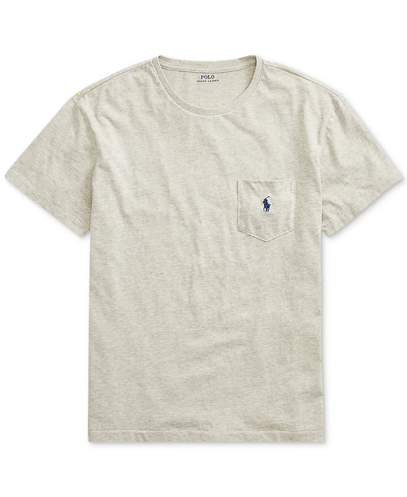 Polo Ralph Lauren Men's Big & Tall Crew-Neck Pocket T-Shirt