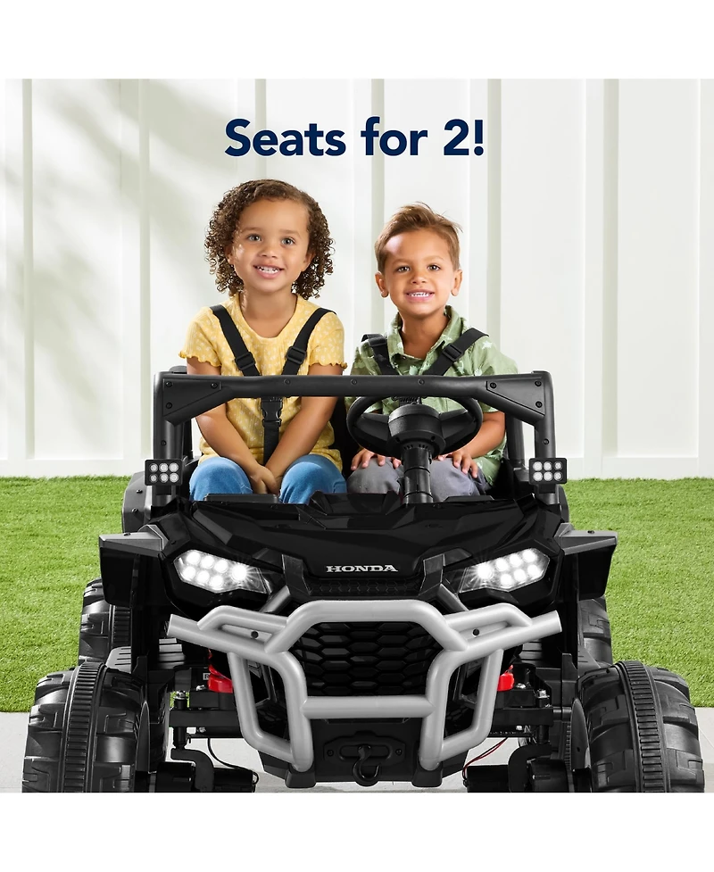 Best Choice Products Kids 24V Electric Ride-On Utv, Officially Licensed Honda Talon w/ Remote, Led Lights
