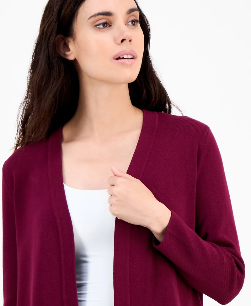 Ak Anne Klein Petite Newport Cardigan Sweater