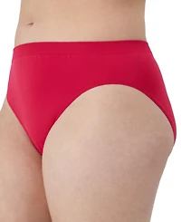 Bali Comfort Revolution Microfiber Hi Cut Brief Underwear 303J