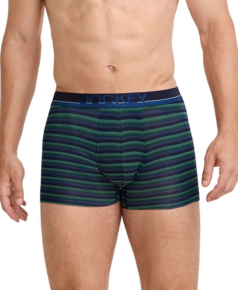 Jockey Men's 3pk. True Style Logo Trunks