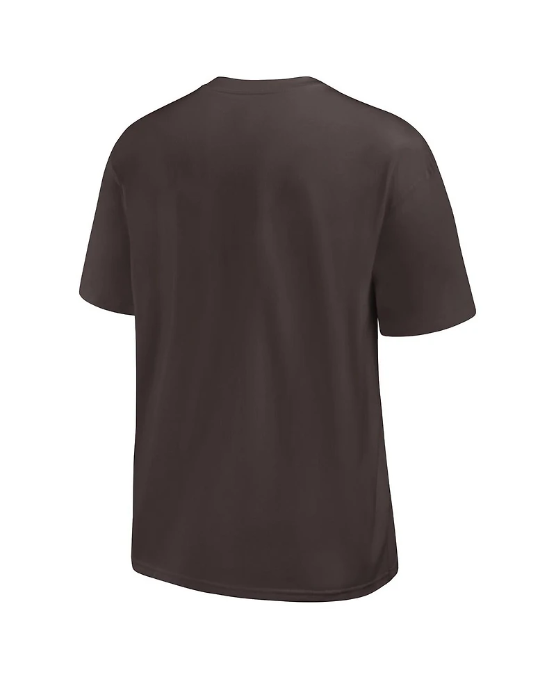 Nike Men's Brown Cleveland Browns Rewind Heavy Max90 Pocket T-Shirt