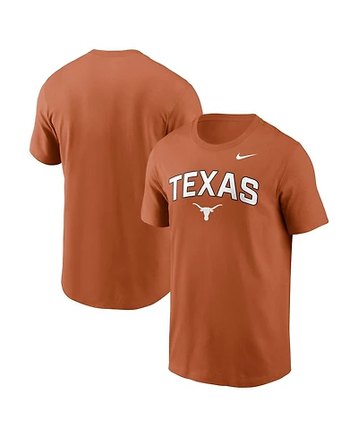 Nike Men's Texas Orange Longhorns Primetime Arch Stack T-Shirt