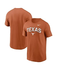 Nike Men's Texas Orange Longhorns Primetime Arch Stack T-Shirt