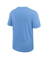 Jordan Men's Carolina Blue North Tar Heels 2025 Sideline Uv Performance Coach T-Shirt