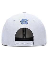 Nike Men's White North Carolina Tar Heels Rise Practice Adjustable Hat