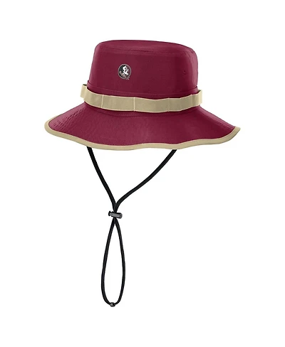 Nike Men's Garnet Florida State Seminoles 2025 Sideline Apex Boonie Performance Bucket Hat