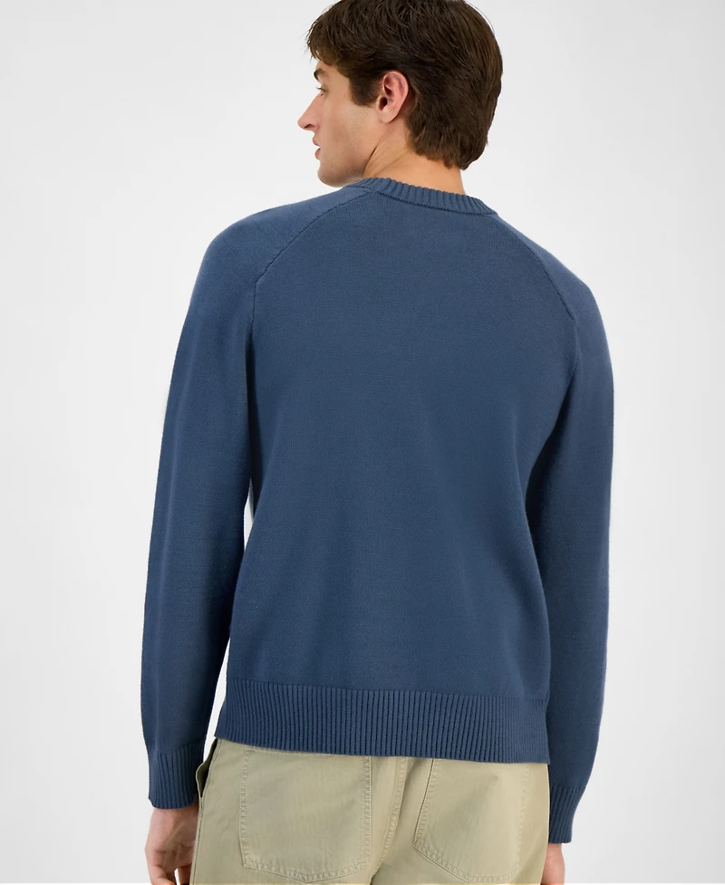 Sun + Stone Men's Crewneck Sweater, Macy's Exclusive