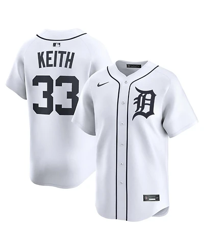 Nike Men's Colt Keith White Detroit Tigers Home Limited Player Jersey