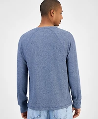 Sun + Stone Men's Waffle-Knit Thermal Shirt, Macy's Exclusive