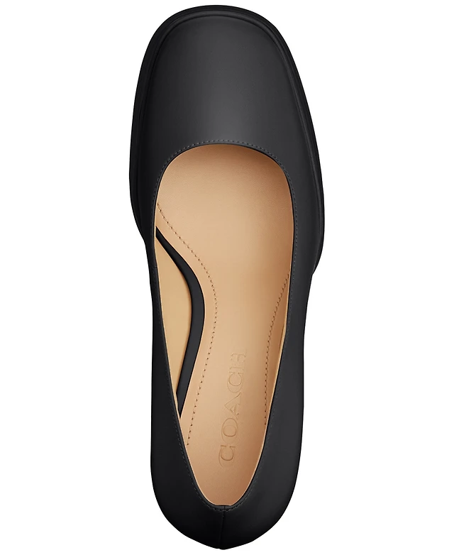 Coach Women's Sculpted Block Heel Pumps at Foxvalley Mall in