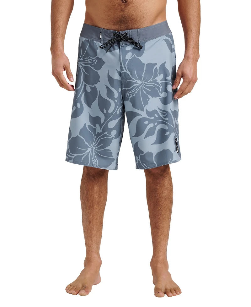 Quiksilver Men's Surfsilk Hibiscus Straight Boardshorts