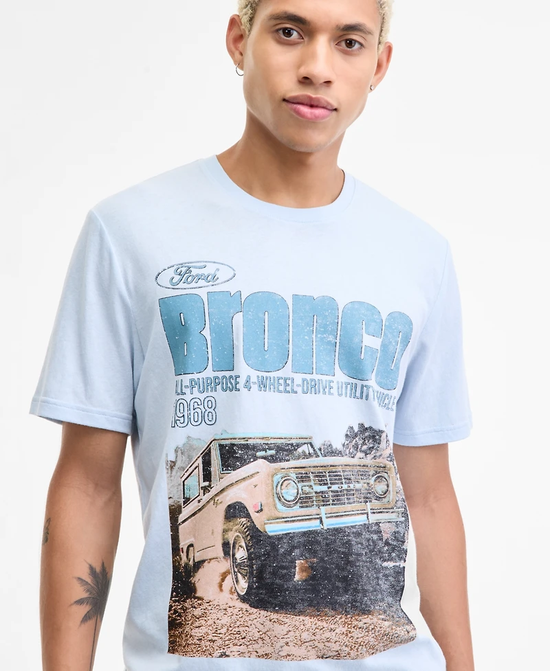 Sun + Stone Men's Ford Bronco Ride Regular-Fit Graphic T-Shirt, Macy's Exclusive