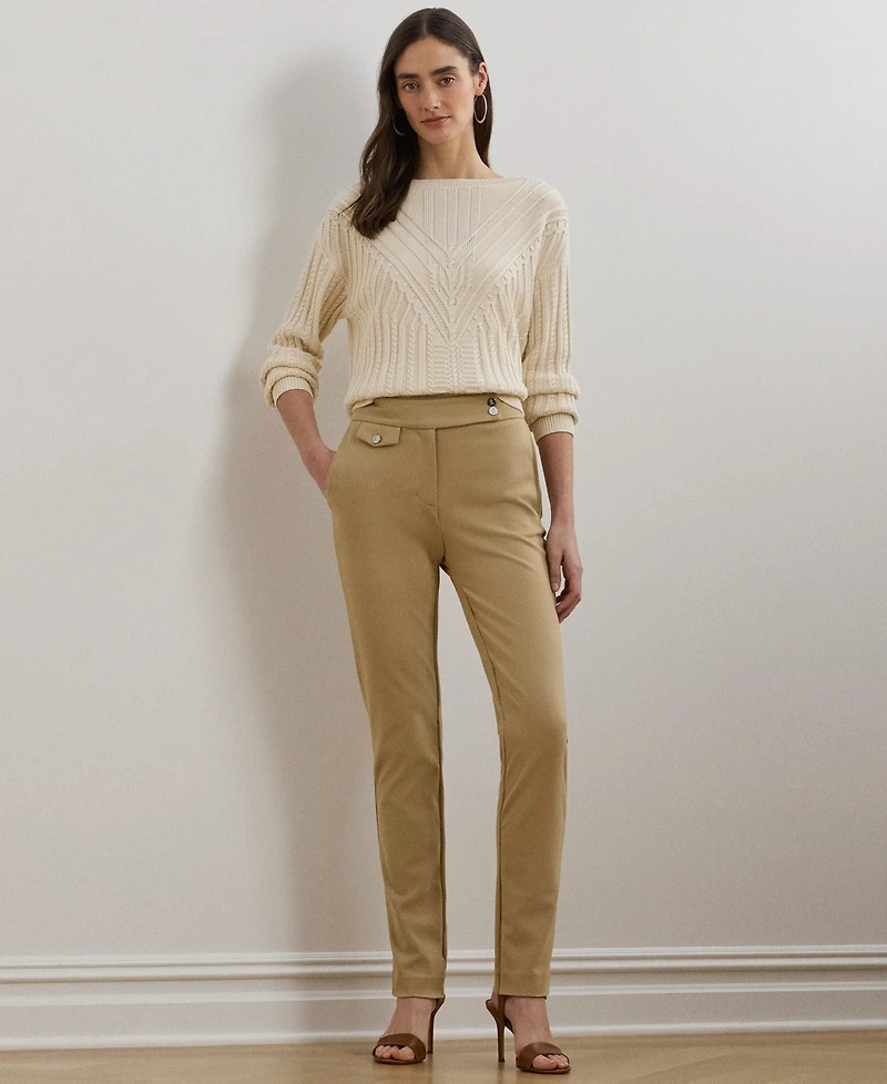 Lauren Ralph Women's Ponte Ankle Pant