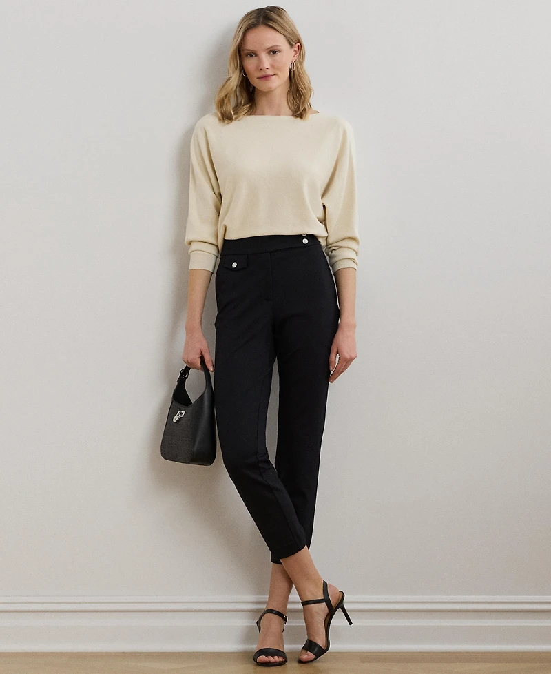 Lauren Ralph Women's Ponte Ankle Pant
