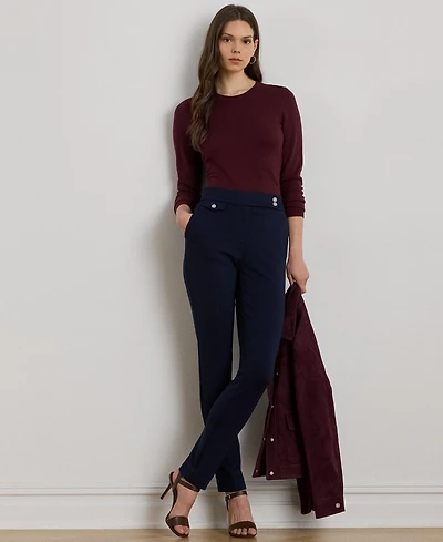 Lauren Ralph Women's Ponte Ankle Pant