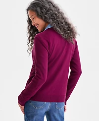 Style & Co Women's Button-Down Long-Sleeve Cardigan, Created for Macy's