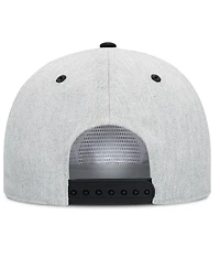 Fanatics Men's Heather Gray Inter Miami Cf Chip Golfer Snapback Hat