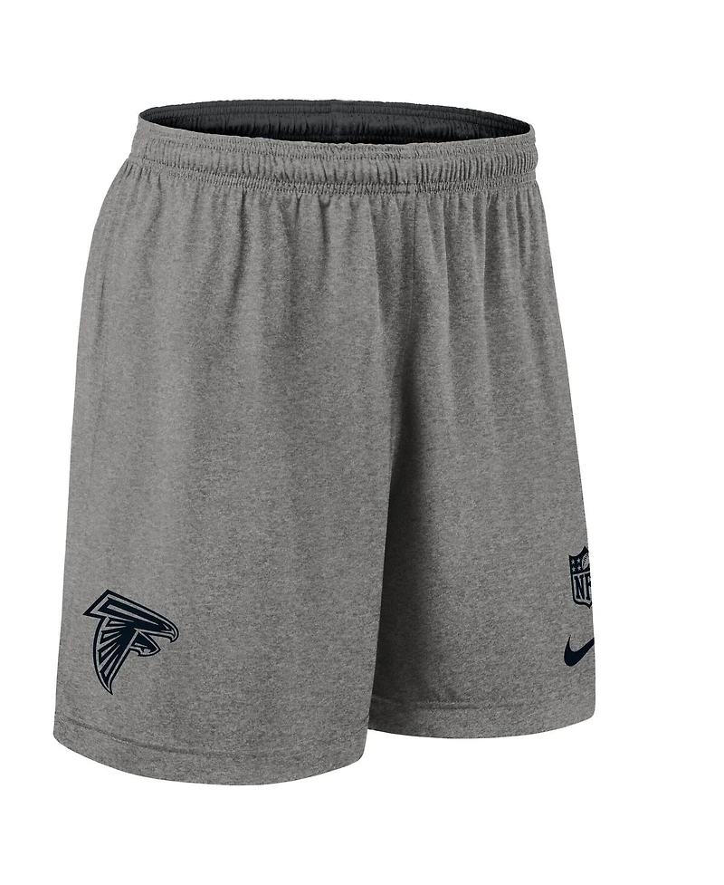 Nike Men's Black Atlanta Falcons Sideline Reversible Performance Shorts