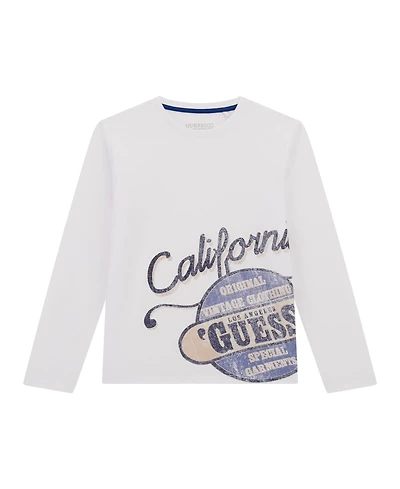 Guess Big Boys Long Sleeve T-Shirt