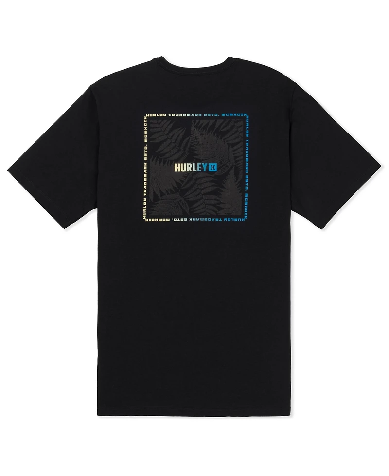 Hurley Men's Fern Gradient Short Sleeve T-Shirt