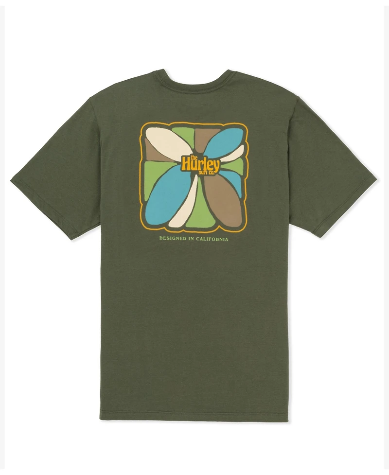 Hurley Men's Visions Short Sleeve T-Shirt