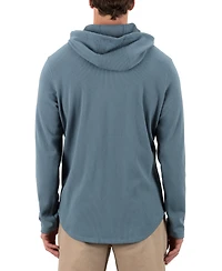 Hurley Men's Fairfax Thermal Hooded Long Sleeve Hoodie