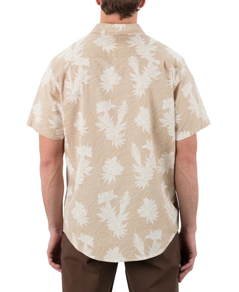 Hurley Men's Lido Stretch Short Sleeve Shirt
