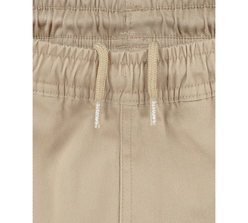 Lacoste Big Boys Stretch Twill Cargo Pants
