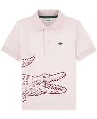 Lacoste Big Boys Cotton Petite Pique Icon Polo Shirt